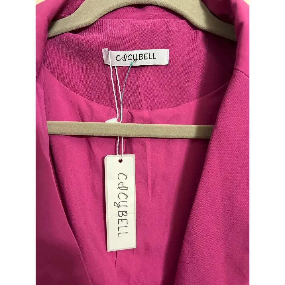 NWT Cicy Bell size XL dark pink women’s blazer jacket
